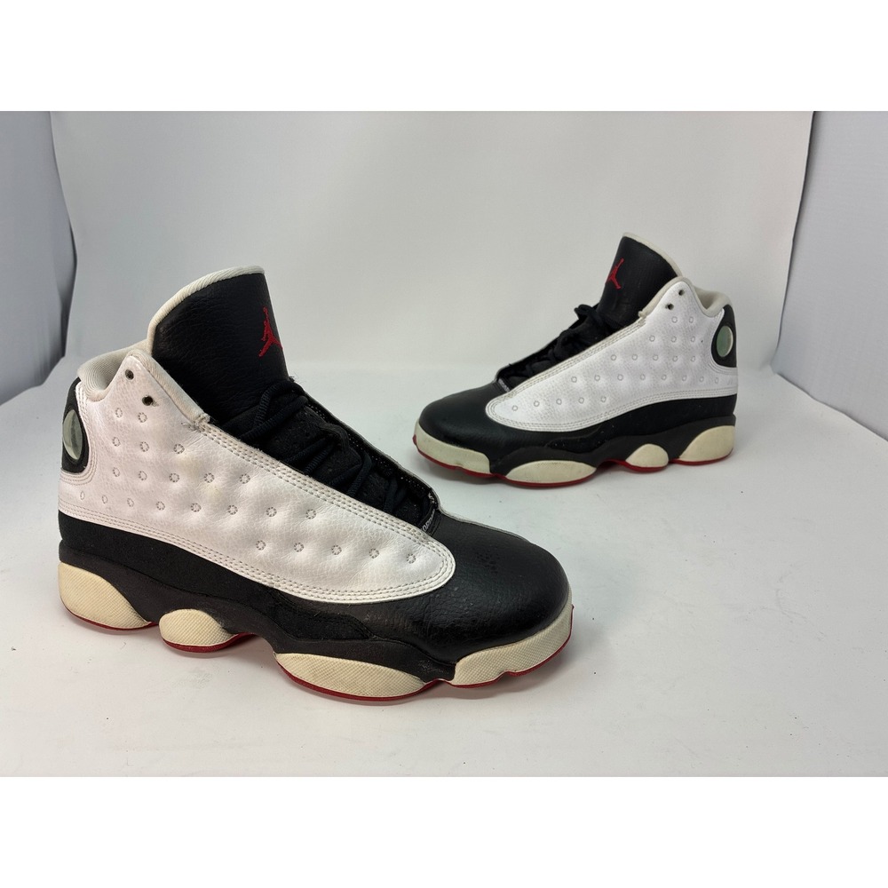 Jordan 13 Retro He Got Game Youth 6Y Black White 414574-112 Basketball Shoes